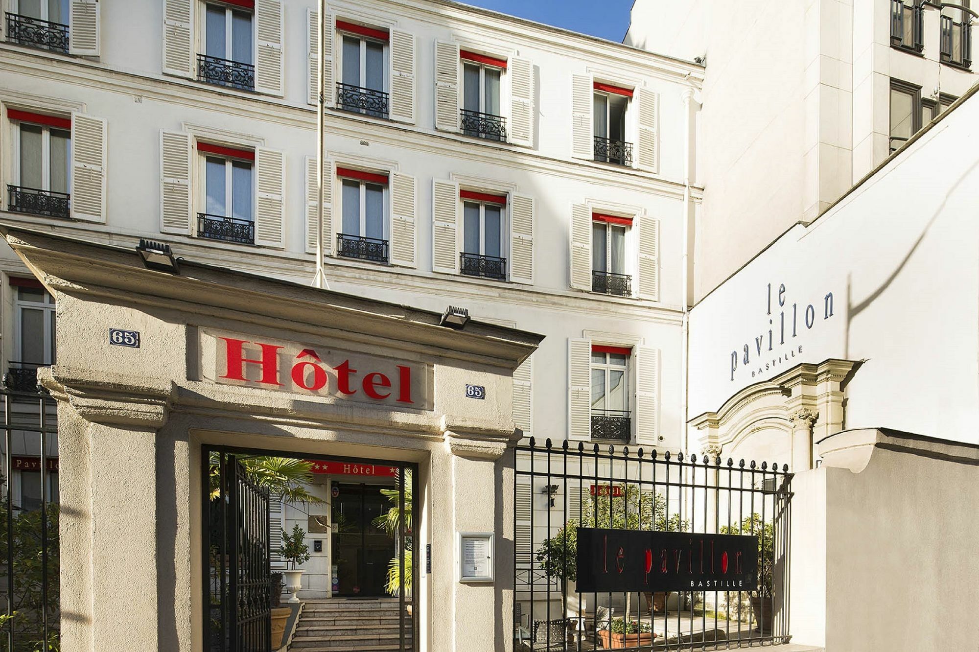 Hotel Pavillon Bastille Paris Exterior foto